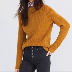 NWT Madewell Northfield Mockneck Sweater XS